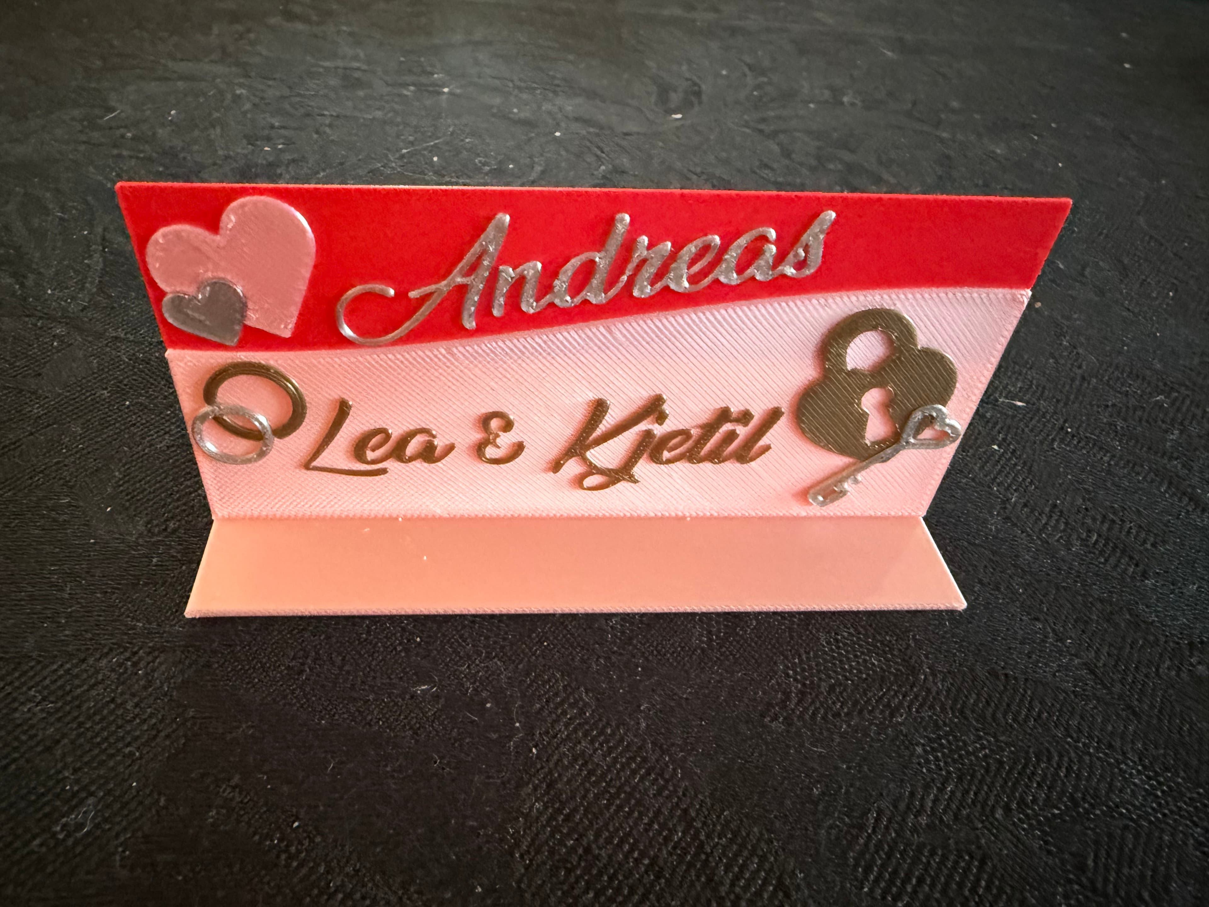 Bryllupsinspirerte personlige design